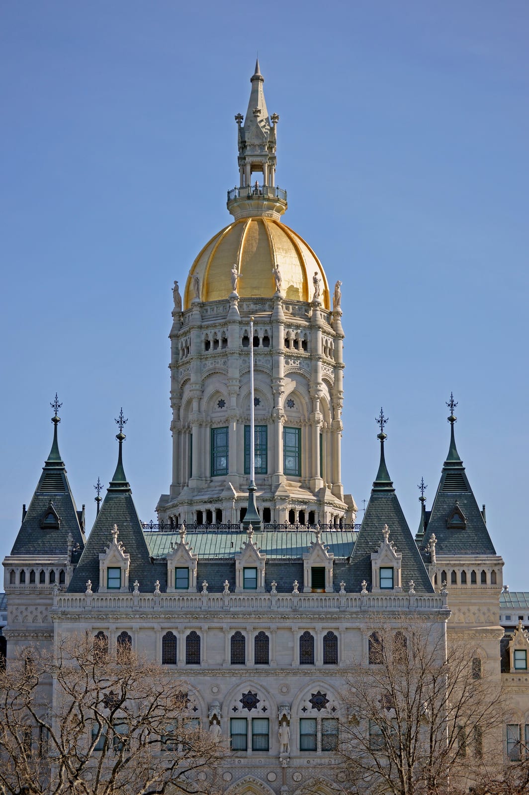 The Connecticut State Capitol in Hartford