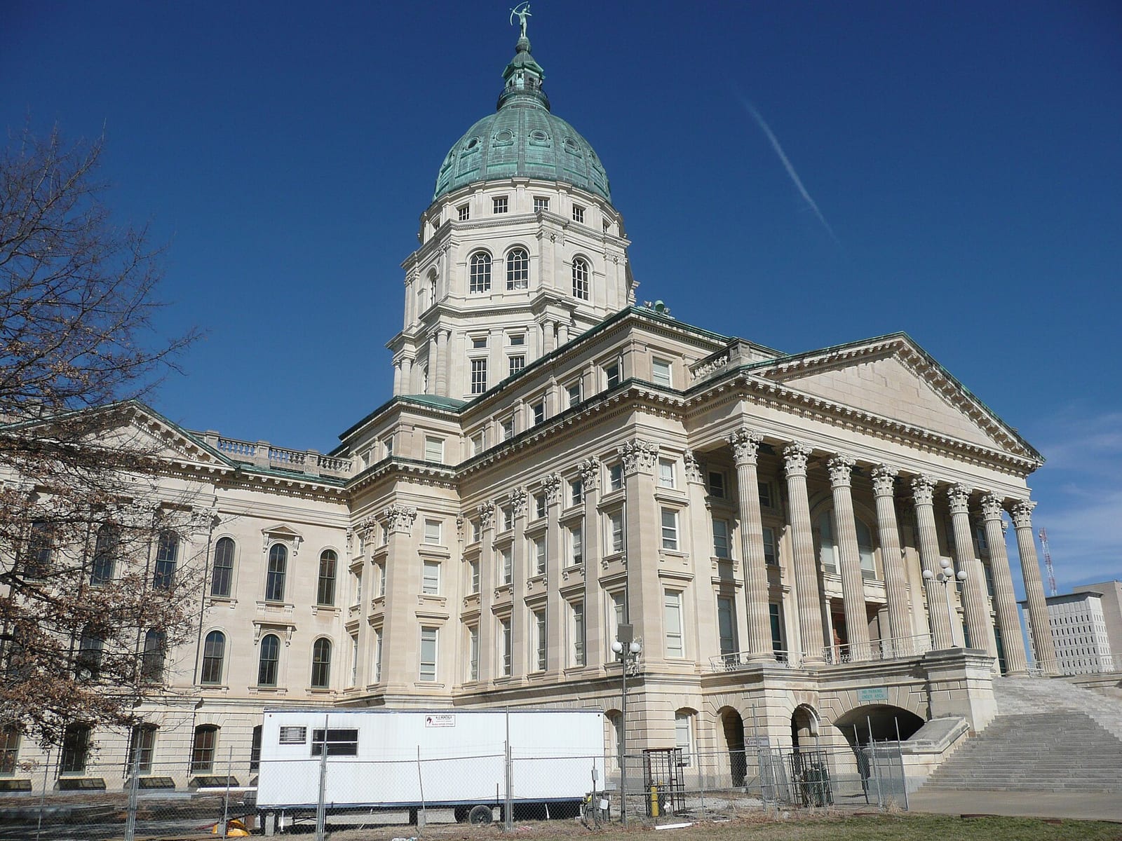 The Kansas State Capitol in Topeka