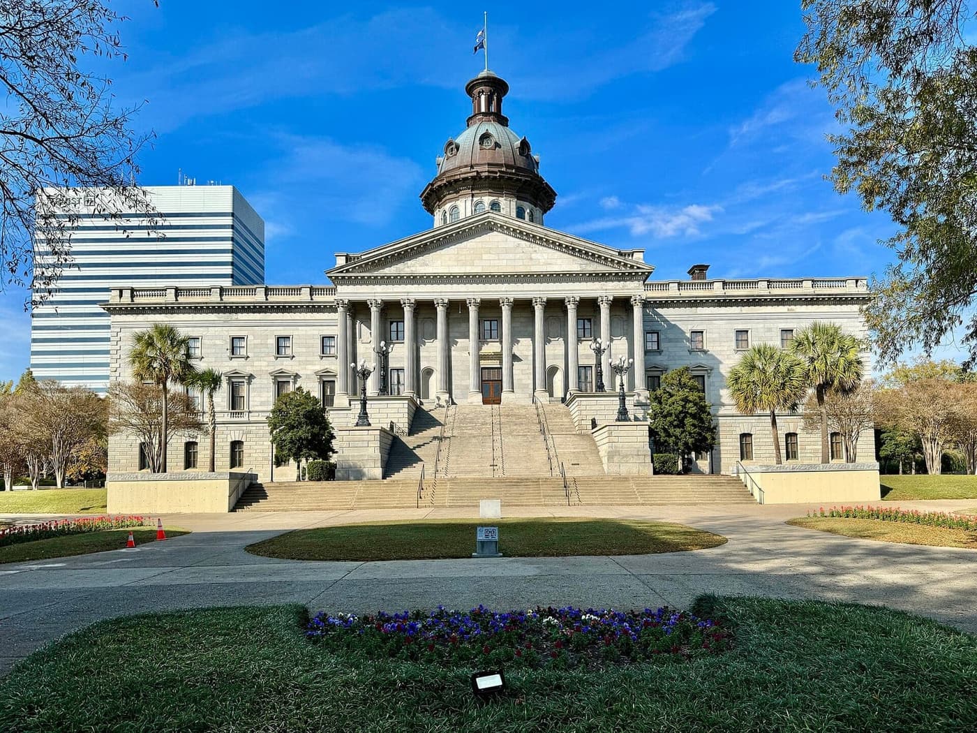 The South Carolina State House in Columbia