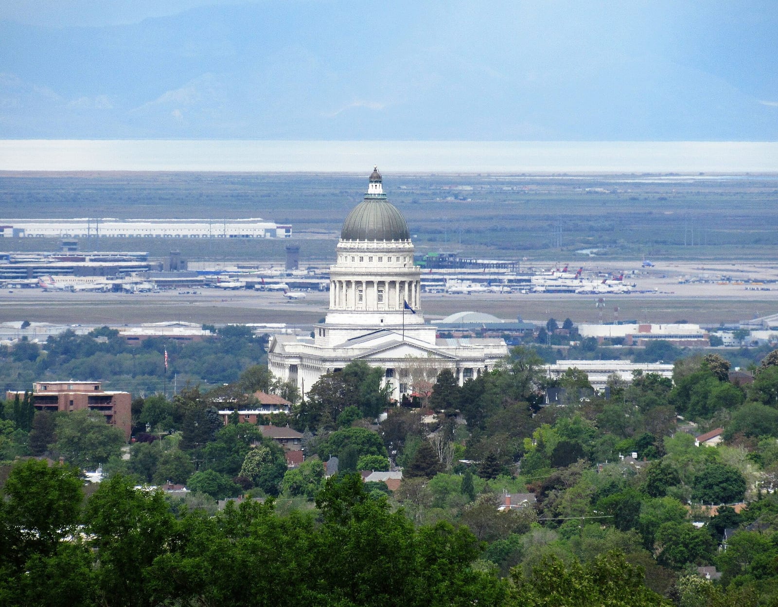 The Utah State Capitol in Salt Lake City